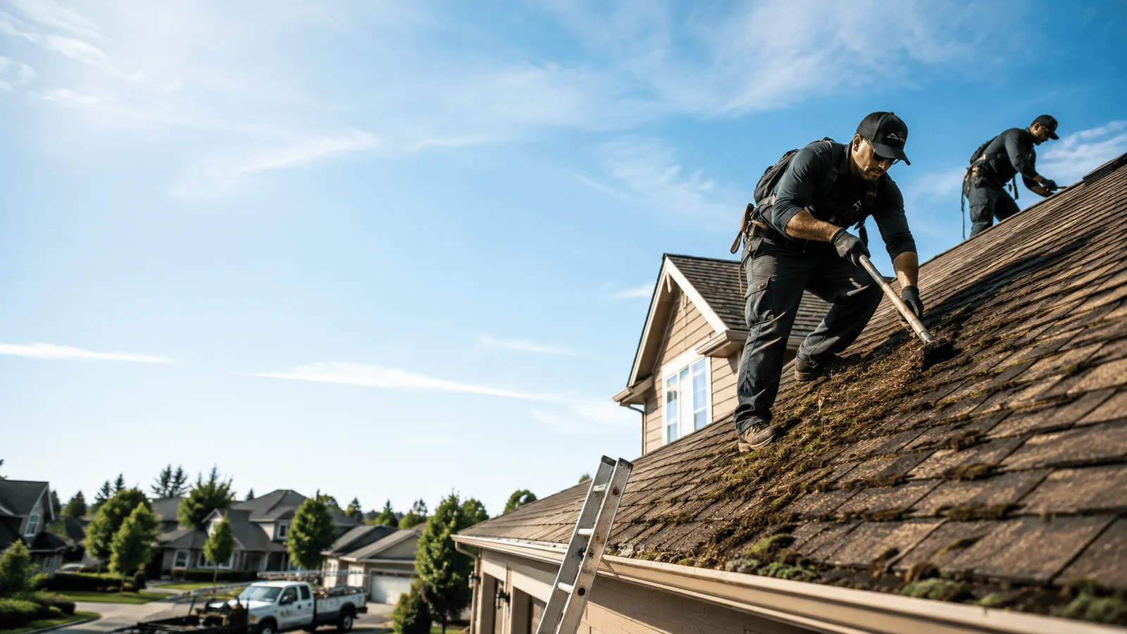 Roof Moss Removal in Charlotte, MI near me